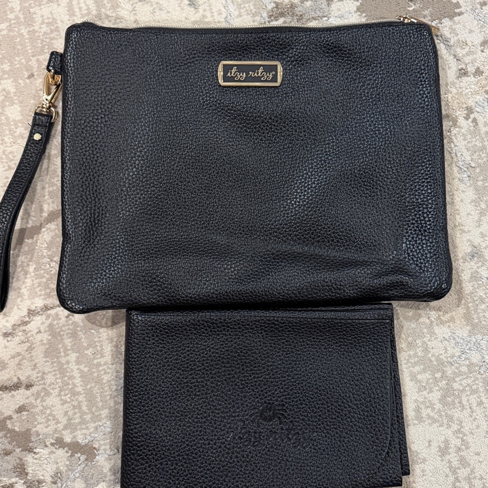 Used Itzy Ritzy Boss Changing Diaper Clutch